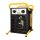 STANLEY ST-05-400-E hordozható elektromos ventilátoros ipari fűtőtest, 2500W/5000W, IPX4 védelem