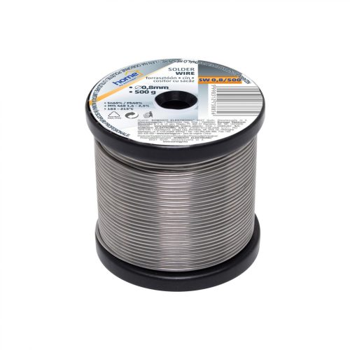 SW_0_8_500 Home SW 0,8/500 forrasztóón, 0,8mm, 500g, európai gyártótól származó kiváló minőségű for