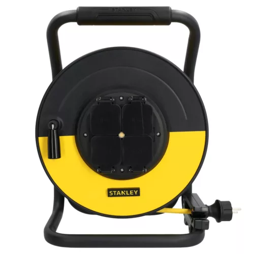 SXCR-122 STANLEY SXCR-122 kábeldob, IP20, 15m kábellel, H07RN-F 3G1,5, max 3200 W, 4 védőérintkezős