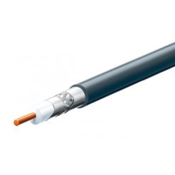 S_6TSV_BK Home S 6TSV/BK koax kábel, 75 Ohm, PVC és PE szigetelés, réz bevonatú acél ér, alumínium 