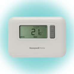   Honeywell HOME T3C110AEU programozható szobatermosztát, LCD, időszámítás váltás, 7 napos programozhatóság, extra funkciók, fagyvédelem
