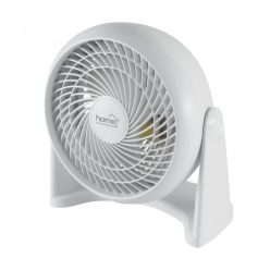   HOME TF 23 TURBO asztali/fali ventilátor, 50 W, 3 fokozat, 23 cm-es lapátátmérő, 90°-ban dönthető fej, fehér