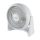 HOME TF 23 TURBO asztali/fali ventilátor, 50 W, 3 fokozat, 23 cm-es lapátátmérő, 90°-ban dönthető fej, fehér