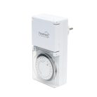 HOME TG 24 mechanikus időzítő óra, max. 16 A / 3680 W, 24 óra programozhatóság, IP44, kültéri