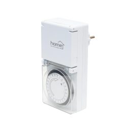   HOME TG 24 mechanikus időzítő óra, max. 16 A / 3680 W, 24 óra programozhatóság, IP44, kültéri