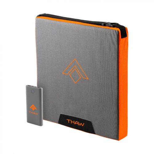 THA-BOD-0015-G THAW THA-BOD-0015-G fűthető ülőpárna powerbankkal, 10.000 mAh kapacitás, 3 üzemmód, 