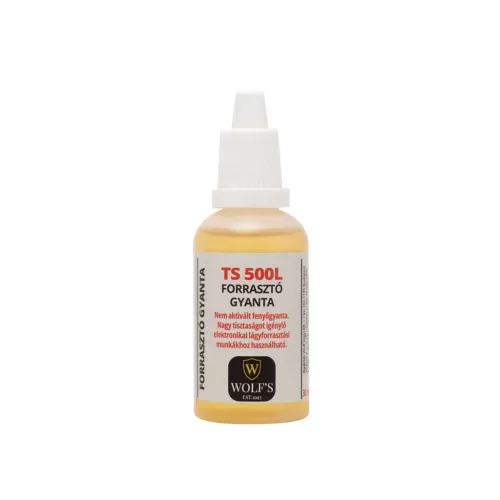 TS_500L WOLF'S TS 500L forrasztó gyanta, folyékony, 30ml