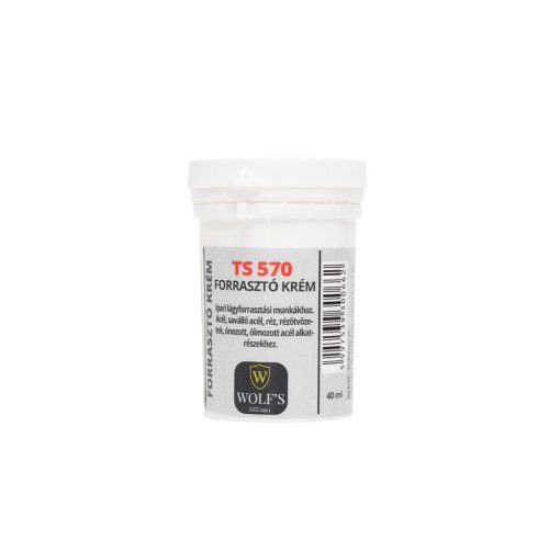 TS_570_40 Home TS 570/40 forrasztókrém, savmentes erős tisztító és folyósító szer ipari lágyforrasz