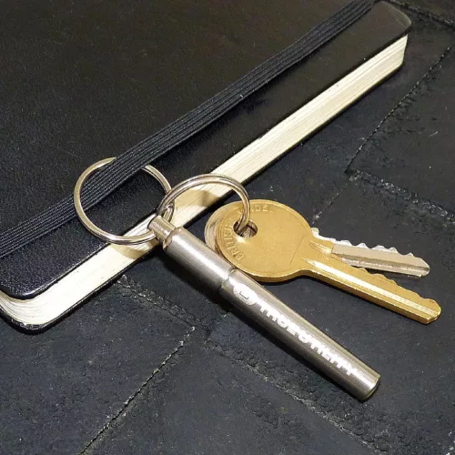 TU246K True Utility Telepen, TU246K, teleszkópos kialakítás, szálcsiszolt rozsdamentes acél test, a