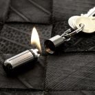 TU262K True Utility Firestash, TU262K, vízálló öngyújtó, krómozott cink, hagyományos öngyújtóbenzin