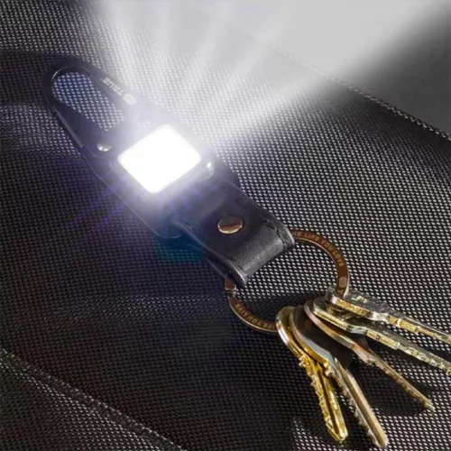TU918 True Utility Cliplite, TU918, kulcstartó karabiner, tölthető lámpa, 4 funkció, 47 lm COB LED,