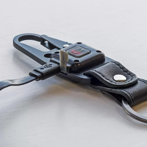 TU918 True Utility Cliplite, TU918, kulcstartó karabiner, tölthető lámpa, 4 funkció, 47 lm COB LED,