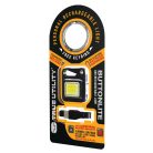 TU919K True Utility Buttonlite, TU919K, tölthető lámpa, 4 funkció, 47 lm COB LED, Li-ion, rozsdamen