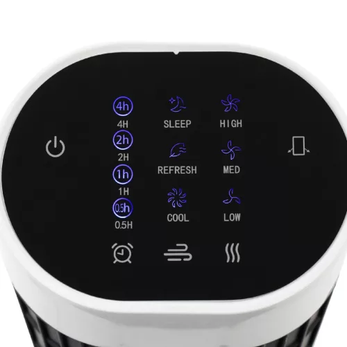 TWFR100B Home TWFR100B oszlopventilátor, 45 W, 3 sebességfokozat, távirányító, kikapcsolás időzítés