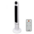 HOME TWFR 120 oszlopventilátor, 50 W, 120 cm, 3 fokozat, 75°-os oszcillálás, távirányító, világító kijelző, fehér