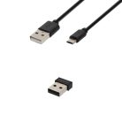 URCAIR2 Home URCAIR2 SMART távirányító, 2in1, egér, billentyűzet, tölthető, légegér, air mouse, vil