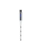 USBCC2M100L Home USBCC2M100L töltőkábel, USB-C / USB-C, 2 méter, 100W gyorstöltés, töltésjelző LED-