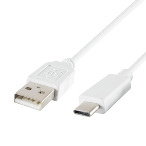 USBC_1 Home USBC 1 töltőkábel, USB-A/USB-C, 1m, 2,1A, adatkábel