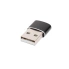 HOME USBC A2 átalakító, USB-A dugó, USB-C aljzat, 2,1 A, 240 Mbps