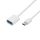 HOME USBC OTG kábel, USB-C dugó, USB-A aljzat, kétirányú, 16cm, 2,1A, 480 Mbps