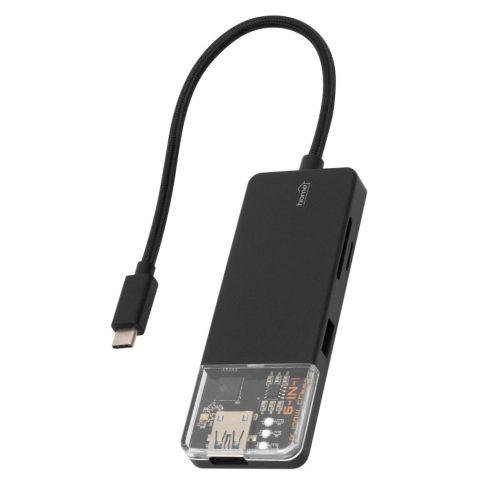 USBHUB6 Home USBHUB6 dokkoló állomás, 4K HDMI, egér, billentyűzet, TF/microSD, SD, USB tároló, mere