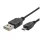 USB_A_MICRO-1 Home USB A/MICRO-1 töltőkábel, 1m, 1A, adatkábel