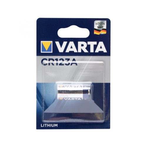 VARTA_CR123 VARTA CR123 elem, lítium, CR123, 3V, 1 db/csomag