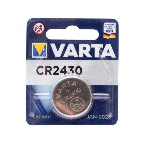 VARTA_CR2430 VARTA CR2430 gombelem, lítium, CR2430, 3V, 1 db/csomag