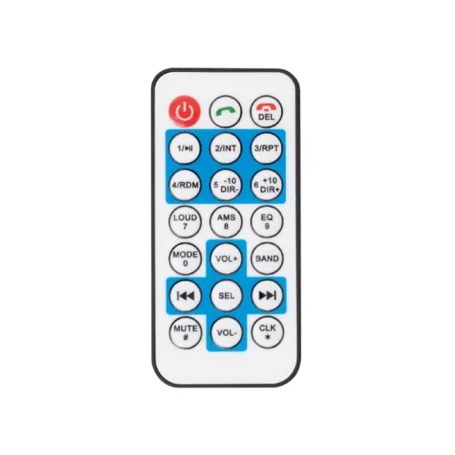 VBT_1100_RD SAL VBT 1100/RD smart autórádió, 4 x 45 W, 4 RCA, FM, BT, USB, SD, AUX, kék LED kijelző