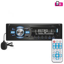 VB_4000 SAL VB 4000 autórádió és multimédiás lejátszó, 4 x 45 W, 4 x RCA aljzat, BT, FM RDS, MP3, W
