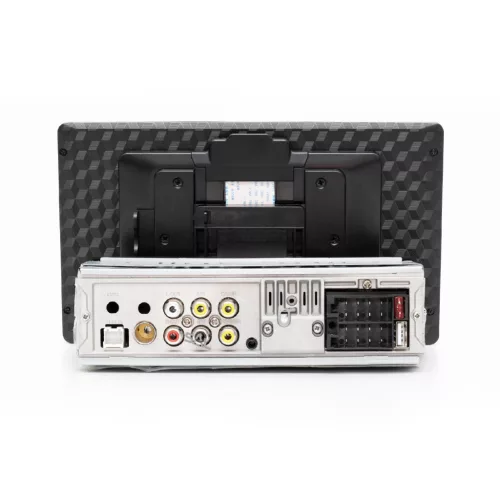 VB_X1000 SAL VB X1000 autórádió és multimédiás lejátszó, 4 x 45 W, 2 + 1 RCA, CarPlay, Android Auto