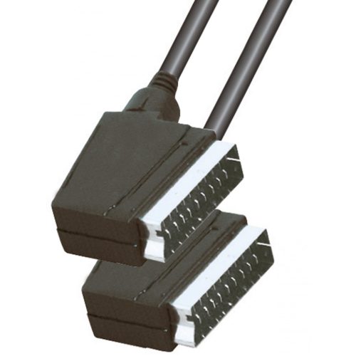 VC_3DX Home VC 3DX videókábel, 21 pólusú SCART dugó-21 pólusú SCART dugó, sztereó, 1,5m