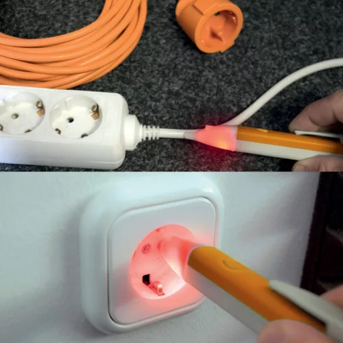 VD_22 Home VD 22 érintés nélküli feszültségvizsgáló, váltakozó feszültség jelenlétének ellenőrzése,