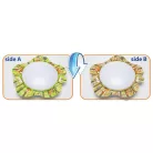 VUK_ML01 Home Kids VUK ML01 mennyezeti ufólámpa, Vuk, 2 oldalú, E14, max. 13 W
