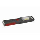 HOME WL 3W+7L LED szerelőlámpa, 3 W COB LED, 7 fehér LED, ABS, 3 üzemmód, 1800 mAh, mágneses, kampós, kihajtható