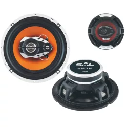 WRX_316 SAL WRX 316 3 utas hangszórópár, 2 x 110 W, 165 mm, 4 Ohm, 88 dB, mylar dómsugárzó