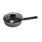 ZLN0874 Zilan ZLN0874 Spotty Chef magasfalú serpenyő fedővel, 24 cm, 2,4 literes, tapadásmentes bev