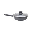 ZLN0874 Zilan ZLN0874 Spotty Chef magasfalú serpenyő fedővel, 24 cm, 2,4 literes, tapadásmentes bev