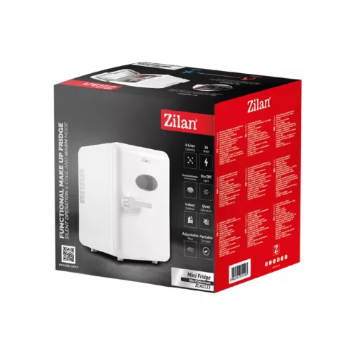 ZLN1153 Zilan ZLN1153 mini hűtőszekrény, 36 W, 4 liter kapacitás, hűtésre és melegítésre is alkalma