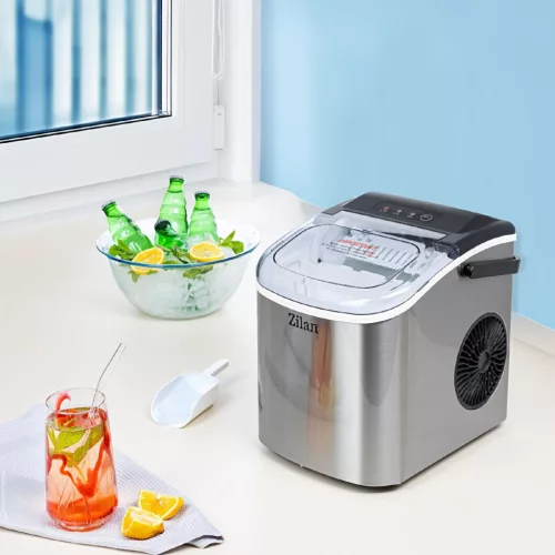 ZLN1177 Zilan ZLN1177 jégkocka készítő, 95 W, 1,8 literes tartály, max. 15 kg napi kapacitás, öntis