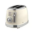 ZLN1191 Zilan ZLN1191 retró kenyérpirító, 850 W, 6 fokozat, 2 szeletes, STOP funkció, morzsatálca, 