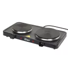 ZLN2181 Zilan ZLN2181 elektromos főzőlap, 2500 W, 2 főzőlap, 2 db hőmérséklet szabályozó, fekete