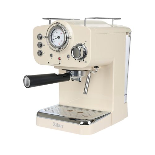 ZLN2992 Zilan ZLN2992 retró eszpresszó kávéfőző, 1100 W, 15 bar, 1,25 liter kapacitás, tejhabosító,