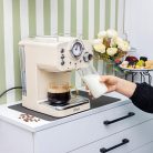 ZLN2992 Zilan ZLN2992 retró eszpresszó kávéfőző, 1100 W, 15 bar, 1,25 liter kapacitás, tejhabosító,