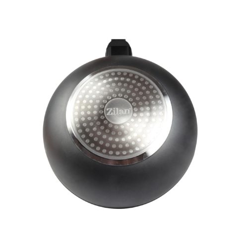 ZLN3345 Zilan ZLN3345 wok serpenyő, 28 cm, tapadásmentes gránit belső bevonat, indukciós alj