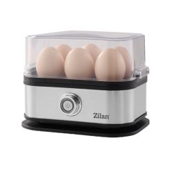 ZLN4109 Zilan ZLN4109 elektromos tojásfőző, 200 W, 6 tojásos, LED jelzőfény, rozsdamentes acél