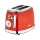 ZLN7040 Zilan ZLN7040 retró kenyérpirító, 850 W, 6 fokozat, 2 szeletes, STOP funkció, piros