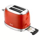 ZLN7040 Zilan ZLN7040 retró kenyérpirító, 850 W, 6 fokozat, 2 szeletes, STOP funkció, piros