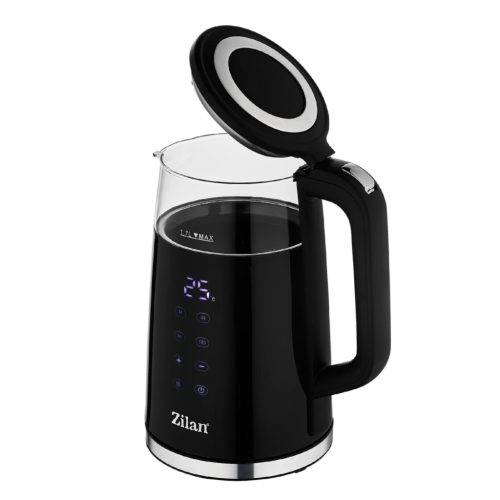 ZLN7859 Zilan ZLN7859 vízforraló, max. 2200 W, 1,5 literes, rejtett fűtőszál, digitális kijelző