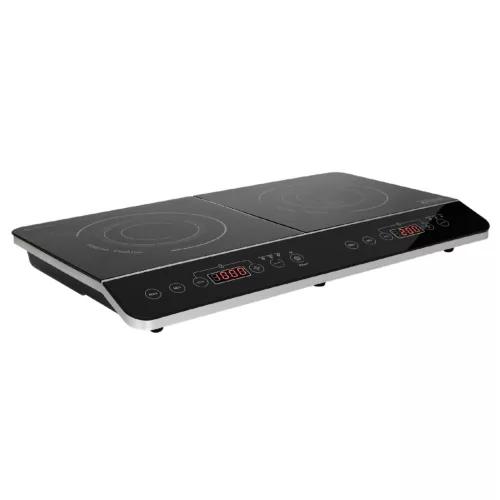 ZLN8088 Zilan ZLN8088 indukciós főzőlap, 2000 W / 1500 W, 2 főzőlap, 2x10 fokozat, időzíthető, auto